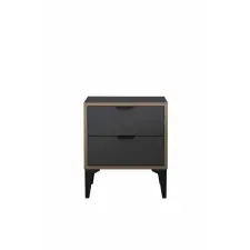  Hanah Home Nightstand Anthracite Arden - Anthracite bútor
