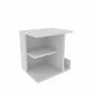  Hanah Home Nightstand White Karamira - White
