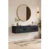  Hanah Home Rany 120 komód, antracit, ezüst