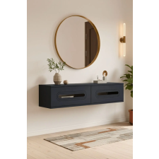  Hanah Home Rany 120 komód, antracit, ezüst bútor