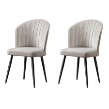 Hanah Home Rubi Cream étkezőszék szett, 2 db, krém bútor