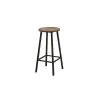 Hanah Home Stool Black Mola - Barok Black