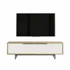  Hanah Home TV-állvány Tölgy Fehér ON1-SW