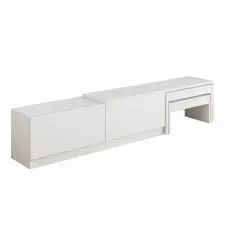  Hanah Home TV állvány White Nest - Fehér bútor