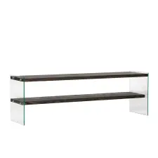  Hanah Home TV Stand Anthracite Aqua TV - Anthracite bútor