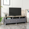  Hanah Home TV Stand Anthracite Oak Oslo - Anthracite