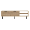  Hanah Home TV Stand Sapphire Oak Venus - Sapphire Oak