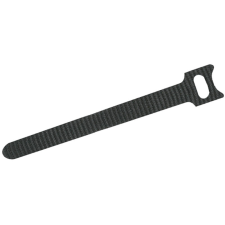 Handy 330x12mm 10db tépőzáras vezetékkötegelő fekete (05518) (05518) asztali számítógép kellék