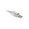 Handy 8P8C moduláris dugó - átmenő - CAT5e RJ45