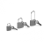 Handy Lakat szett 20 mm, 30 mm, 30 mm hosszított 3 db / csomag 10492 Handy GL10492