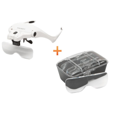 Handy nagyítos fejpánt Led világítással + lencse szett (10792) (10792) festő és tapétázó eszköz