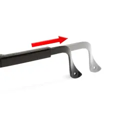 Handy professzionális védőszemüveg szemüvegeseknek, UV védelemmel - átlátszó (Védőszemüveg)