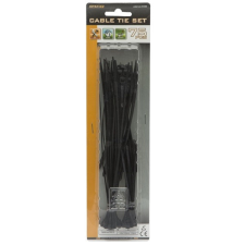 Handy Tools Vezeték kötegelő - 05430BK (fekete, 75db-os szett) megfigyelő kamera tartozék