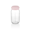 HANE IRIS Macaron üveg fűszertartó 1.000ml, rózsaszín, menta, sárga vagy lila színű HN-1366