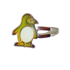  Hangulat színváltós pingvin gyűrű gyűrű