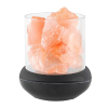  Hangulatlámpa himalája só kristályokkal, állítható színű LED fénnyel és aroma párologtató funkció...