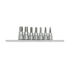 Hans BIT dugókulcsfej készlet 3/8"  7r. SW4-12mm HANS 36026-7C