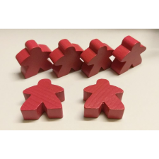 Hans im Glück Carcassonne Big-Meeple set piros kiegészítő (19297182) (HIG19297182) - Társasjátékok társasjáték