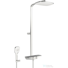 Hansa Emotion komplett termosztátos zuhanyrendszer,króm/szürke 5865017184 csaptelep