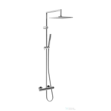 Hansa Hansaprisma termosztátos zuhanyrendszer 25x25 cm-es esőztetővel és zuhanyszettel,króm 58099113 csaptelep