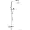 Hansa Hansaunita termosztátos zuhanyrendszer 20x20 cm-es szögletes esőztetővel és zuhanyszettel,króm 58149113
