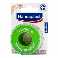 Hansaplast Sensitive ragtapasz 5 m x 2,5 cm gyógyászati segédeszköz
