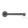 Hansgrohe 390 mm-es zuhanykar, szálcsiszolt fekete króm 24357340