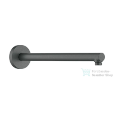 Hansgrohe 390 mm-es zuhanykar, szálcsiszolt fekete króm 24357340 csaptelep