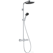 Hansgrohe ACTIVERA S Showerpipe 240 1 jet Varia Ecosmart termosztátos zuhanyrendszer, króm 28078000 csaptelep