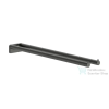 Hansgrohe ADDSTORIS S 44 cm-es dupla törölközőtartó, szálcsiszolt fekete króm 41787340