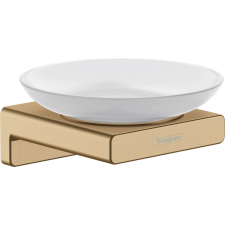 Hansgrohe AddStoris Szappantartó szálcsiszolt bronz 41746140 fürdőszoba kiegészítő
