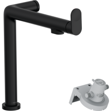 Hansgrohe Aqittura M91 Vízszűrős konyhai csaptelep 240, 1jet matt fekete 76804670 csaptelep
