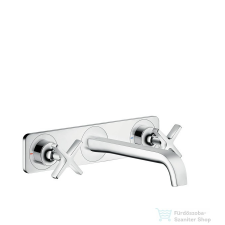 Hansgrohe AX Citterio E Falsík alatti, fali, 3-lyukú mosdócsaptelep 36115000 csaptelep