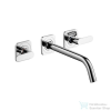 Hansgrohe AX Citterio M 3-lyukú, falsík alatti mosdócsaptelep takarórozettákkal és hosszú kifolyóval DN15, króm 34315000