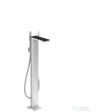 Hansgrohe AX MYEDITION Egykaros szabadonálló kádcsaptelep, fekete/króm 47440600 csaptelep