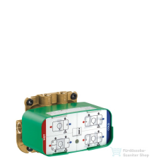 Hansgrohe AX One alaptest termosztátos falsík alatti színkészlethez 45710180 csaptelep