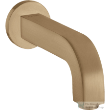 Hansgrohe AXOR CITTERIO 16,5 cm-es kádkifolyó,szálcsiszolt bronz 39410140 csaptelep