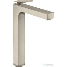 Hansgrohe AXOR CITTERIO 280 magasított mosdócsaptelep nem zárható leeresztővel,szálcsiszolt nikkel 39021820 csaptelep