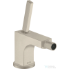 Hansgrohe AXOR Citterio bidé csaptelep automata leeresztővel,Szálcsiszolt nikkel 39210820