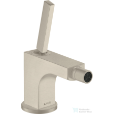 Hansgrohe AXOR Citterio bidé csaptelep automata leeresztővel,Szálcsiszolt nikkel 39210820 csaptelep