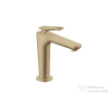 Hansgrohe AXOR CITTERIO C 125 hidegindításos mosdó csaptelep négyszög metszéses fogantyúval, nem zárható leeresztővel, szálcsiszolt bronz 49041140