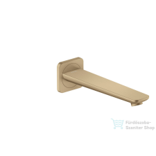 Hansgrohe AXOR CITTERIO C 22 cm-es kádkifolyó,szálcsiszolt bronz 49410140 csaptelep