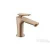 Hansgrohe AXOR CITTERIO C 90 hidegindításos mosdó csaptelep nem zárható leeresztővel, polírozott vörös arany hatású 49020300