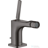 Hansgrohe AXOR Citterio E bidé csaptelep automata leeresztővel,szálcsiszolt fekete króm 36120340
