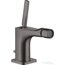Hansgrohe AXOR Citterio E bidé csaptelep automata leeresztővel,szálcsiszolt fekete króm 36120340 csaptelep