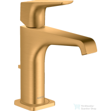 Hansgrohe AXOR CITTERIO E mosdó csaptelep automata leeresztővel,szálcsiszolt arany hatású 36110250 csaptelep