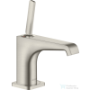 Hansgrohe AXOR CITTERIO E mosdó csaptelep nem zárható leeresztővel,rozsdamentes acél hatású 36102800