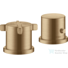 Hansgrohe AXOR CITTERIO E termosztátos kád csaptelep kifolyó nélkül,szálcsiszolt bronz 36412140 csaptelep