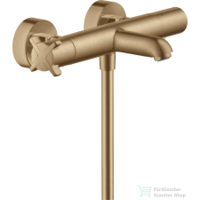 Hansgrohe AXOR Citterio E termosztátos kádtöltő csaptelep zuhanyszett nélkül,szálcsiszolt bronz 36140140 csaptelep