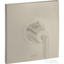 Hansgrohe AXOR Citterio Highlow falsík alatti termosztátos csaptelep,szálcsiszolt nikkel 39711820 csaptelep